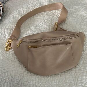 Tan FAWN Crossbody Bag